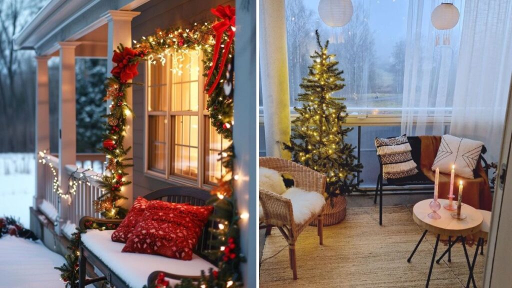 9 Creative Balcony Themes for Your Christmas Bash